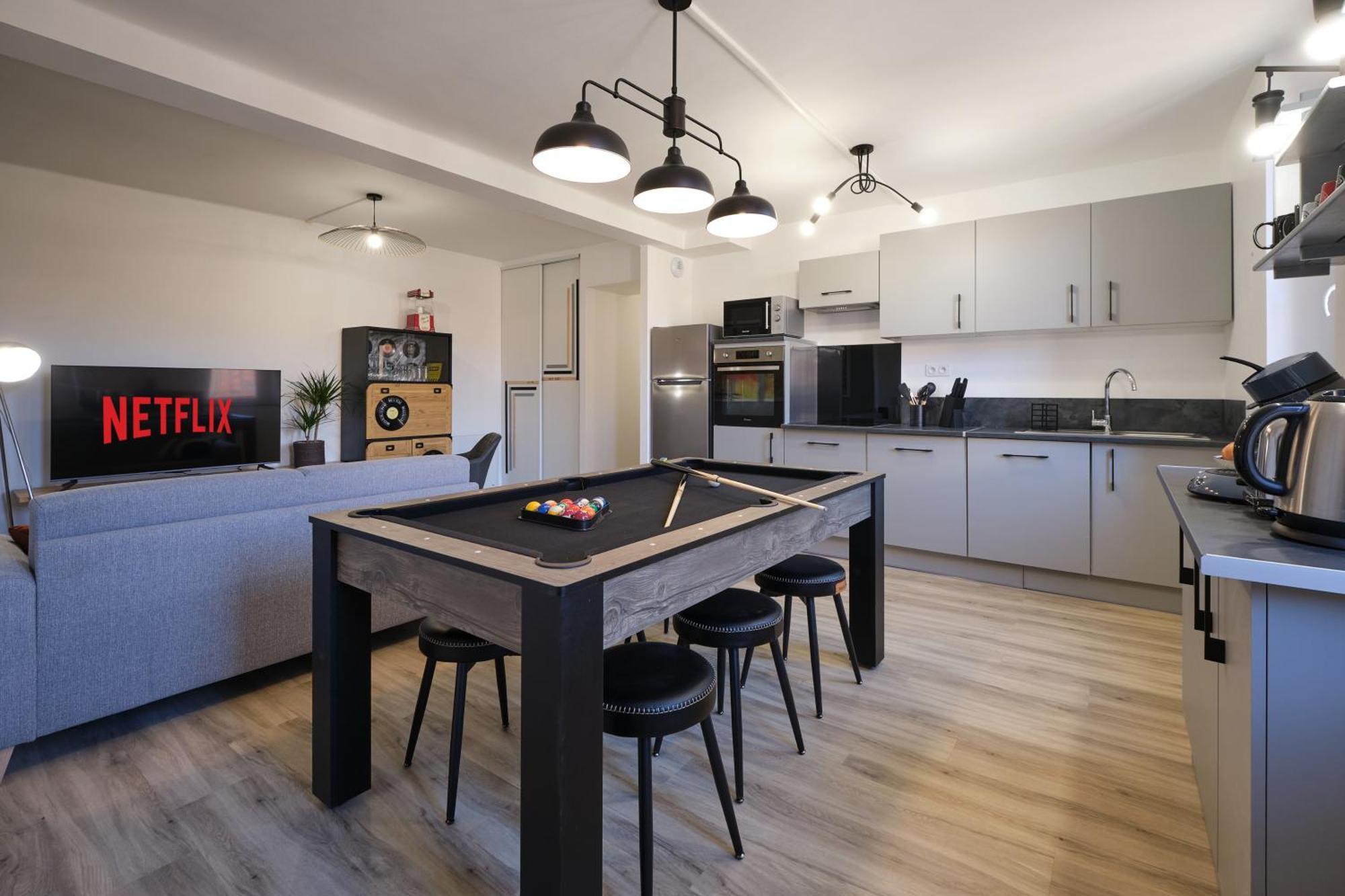 Magnifique*T4*Centre Ville*Wifi*Billard*Netflix* Limoux Esterno foto