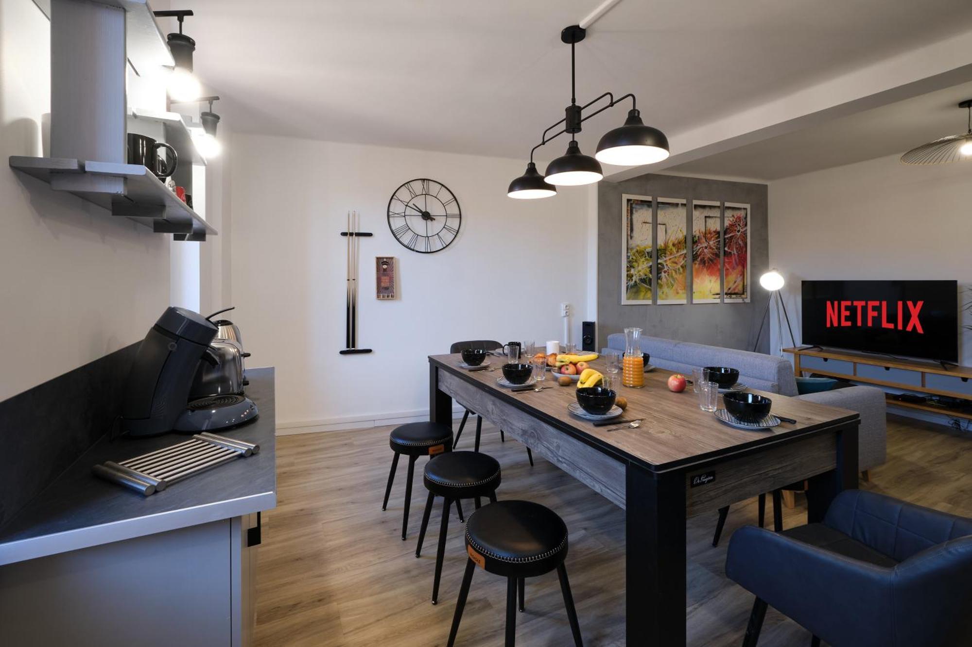 Magnifique*T4*Centre Ville*Wifi*Billard*Netflix* Limoux Esterno foto